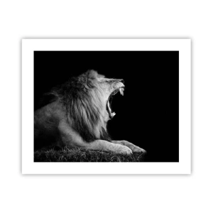 Poster - Fără nici o ezitare - 50x40 cm