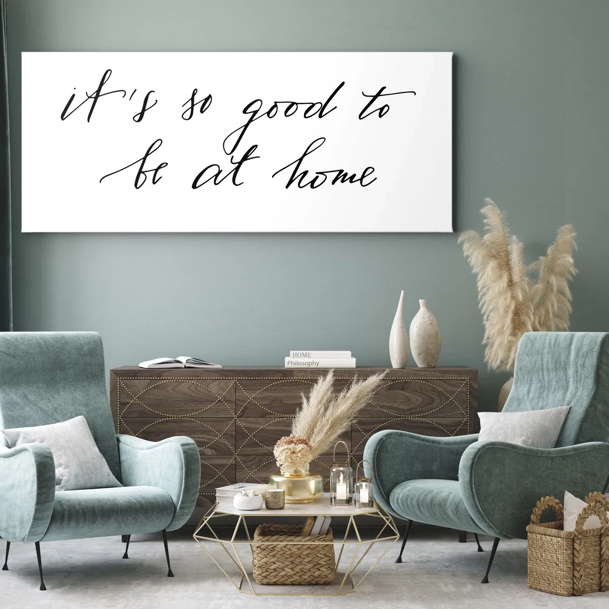 Tablou pe pânză - Cât de adevărat - 90x30 cm