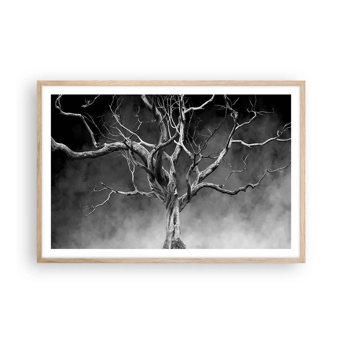 Poster în ramă de stejar deschis - Primare și sacre - 91x61 cm