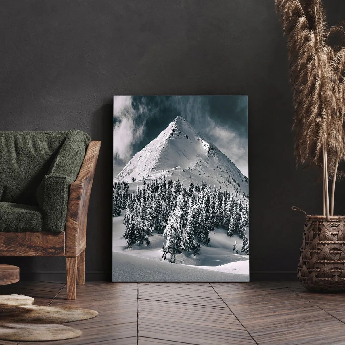 Tablou pe pânză - Țara zăpezii și a gheții - 50x70 cm