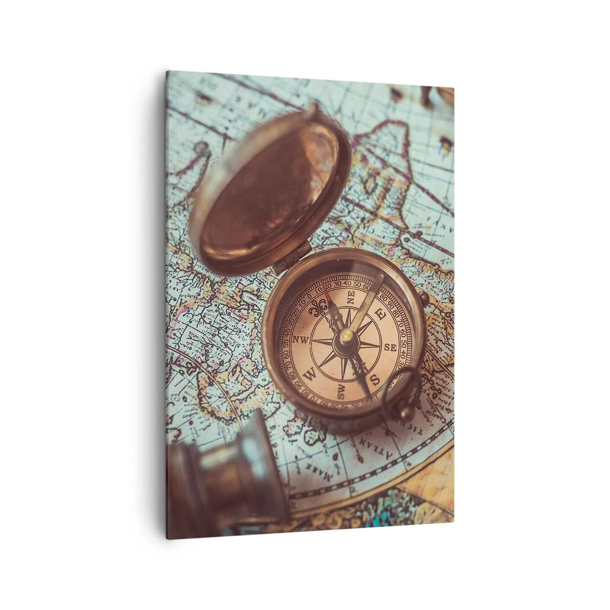 Tablou pe pânză - Pentru aventurierul din tine - 70x100 cm