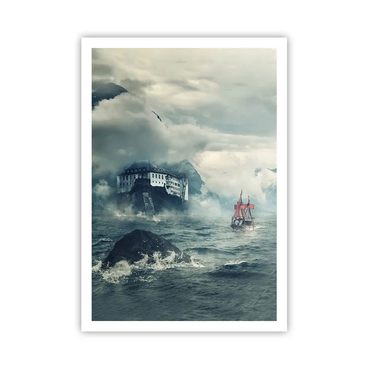 Poster - Pe ape magice - 70x100 cm