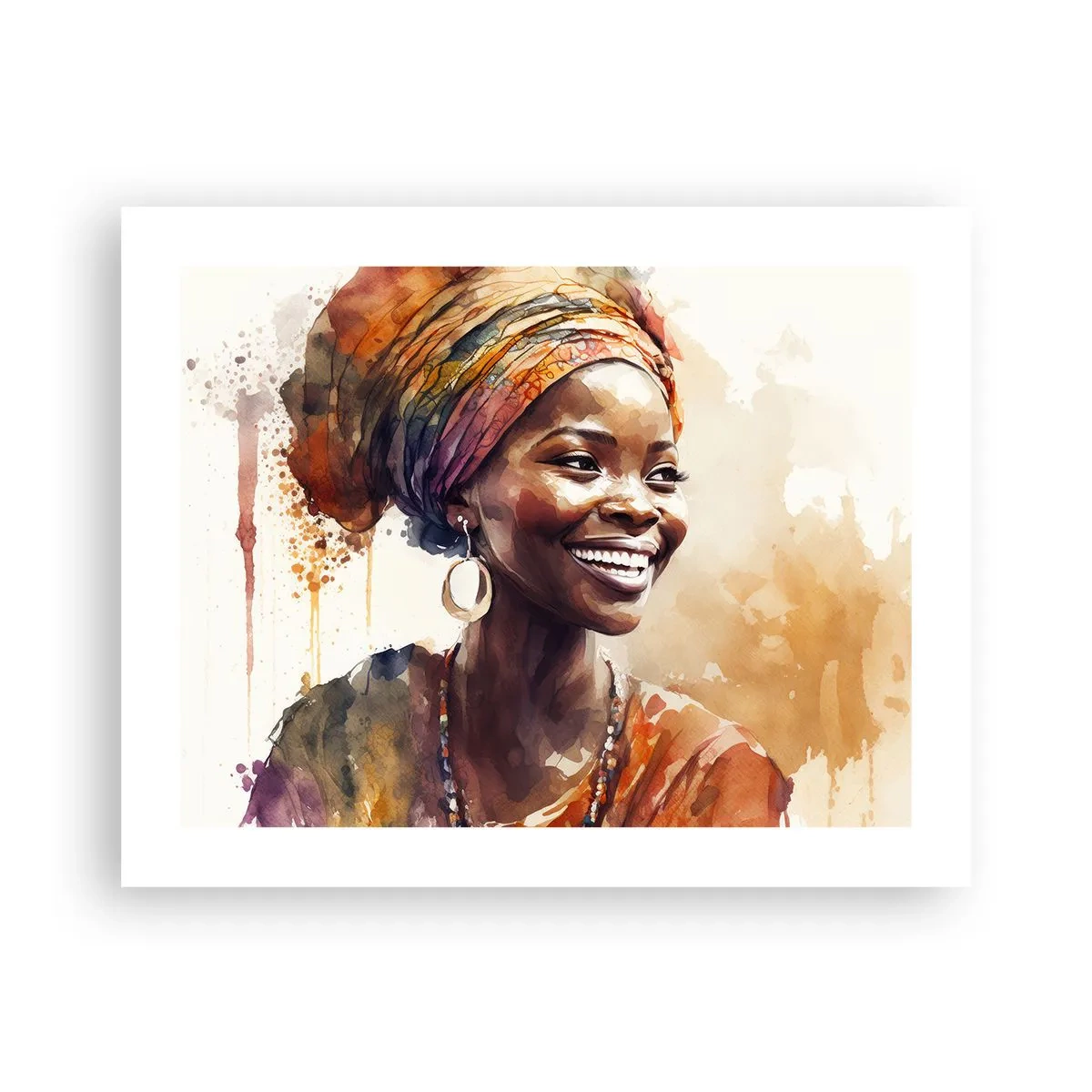 Poster - Regina africană - 50x40 cm
