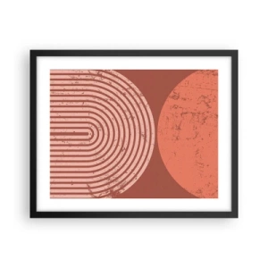 Poster în ramă neagră - Relație strânsă - 50x40 cm