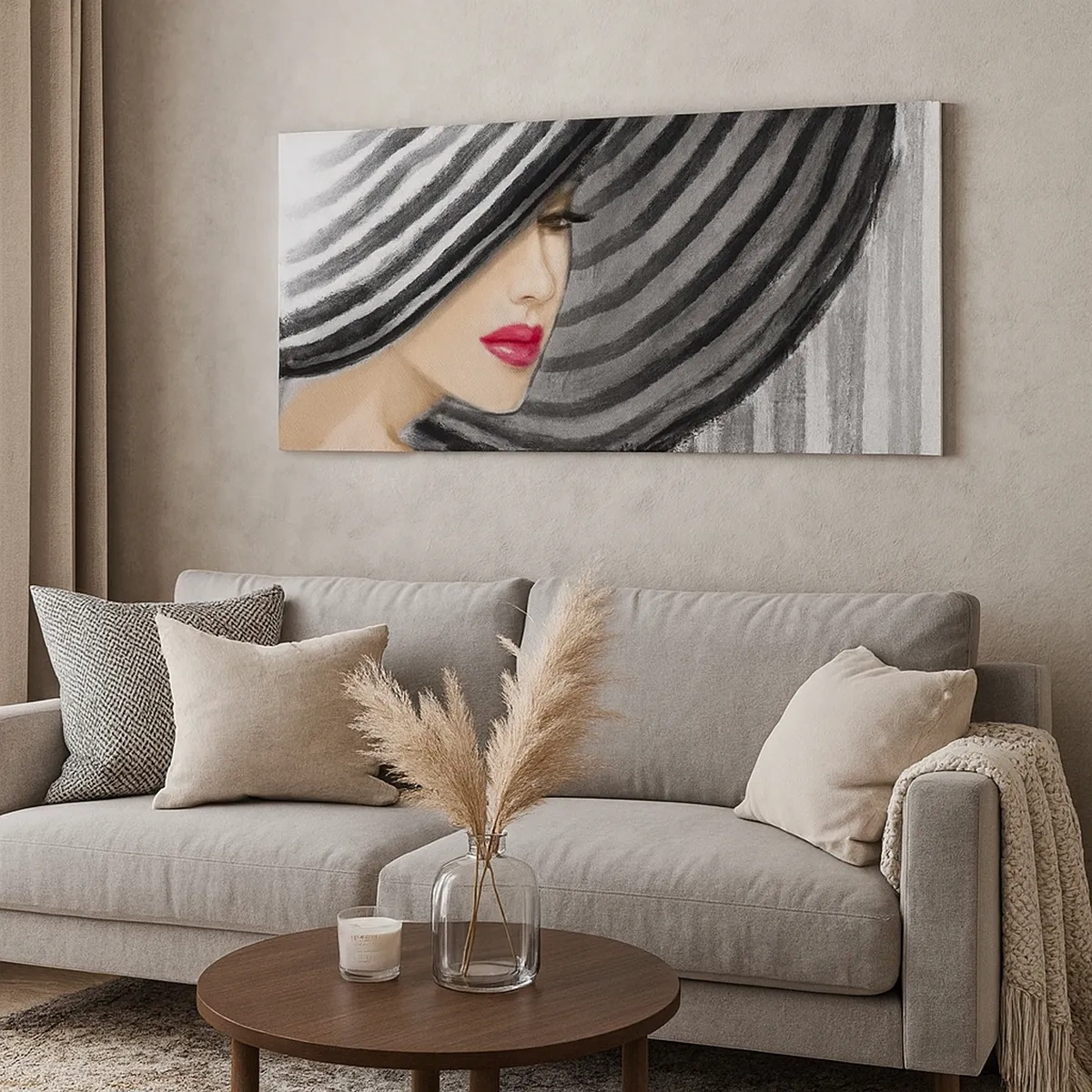 Tablou pe pânză - Unde te pot găsi? - 30x30 cm