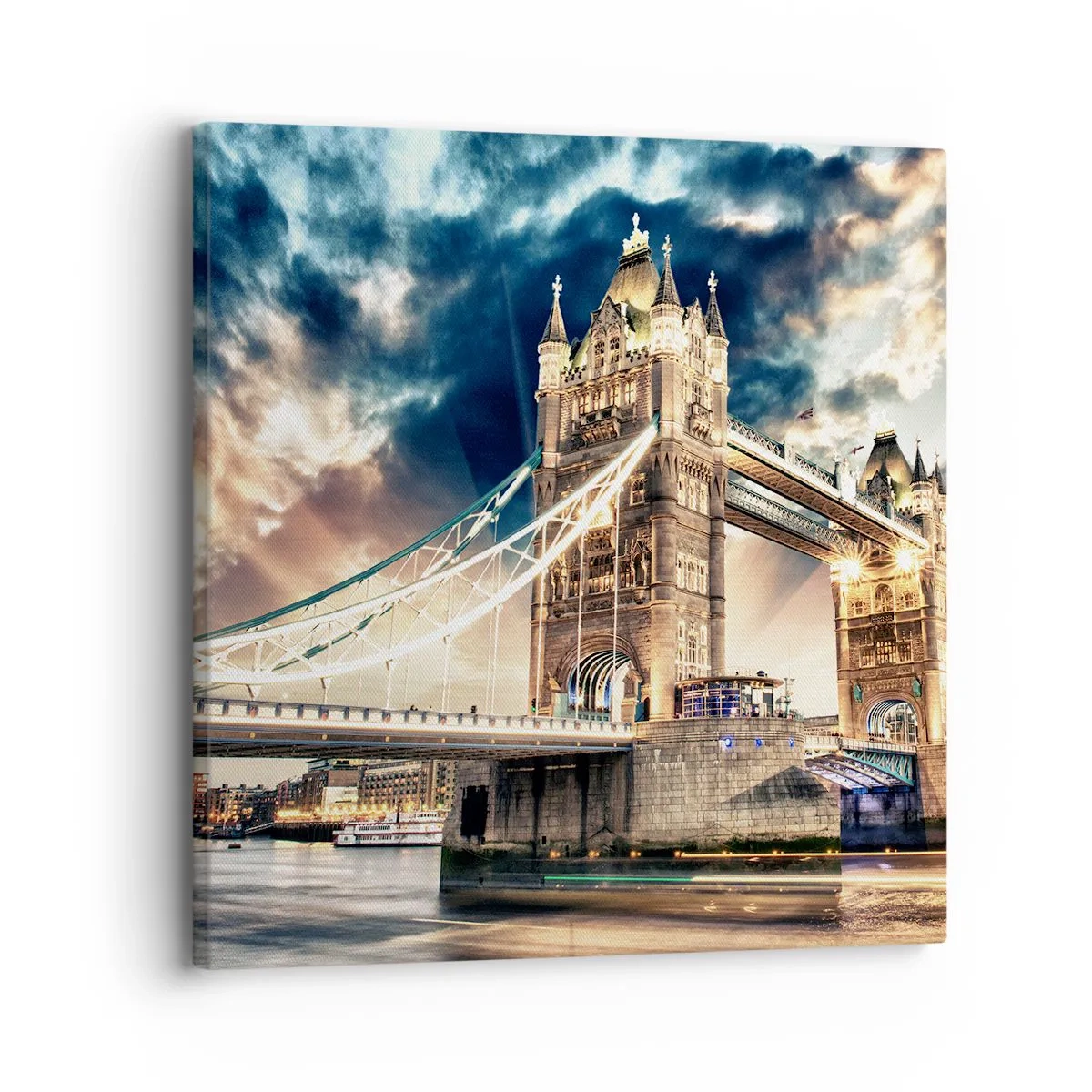 Tablou pe pânză - Un monument al imperiului victorian - 30x30 cm