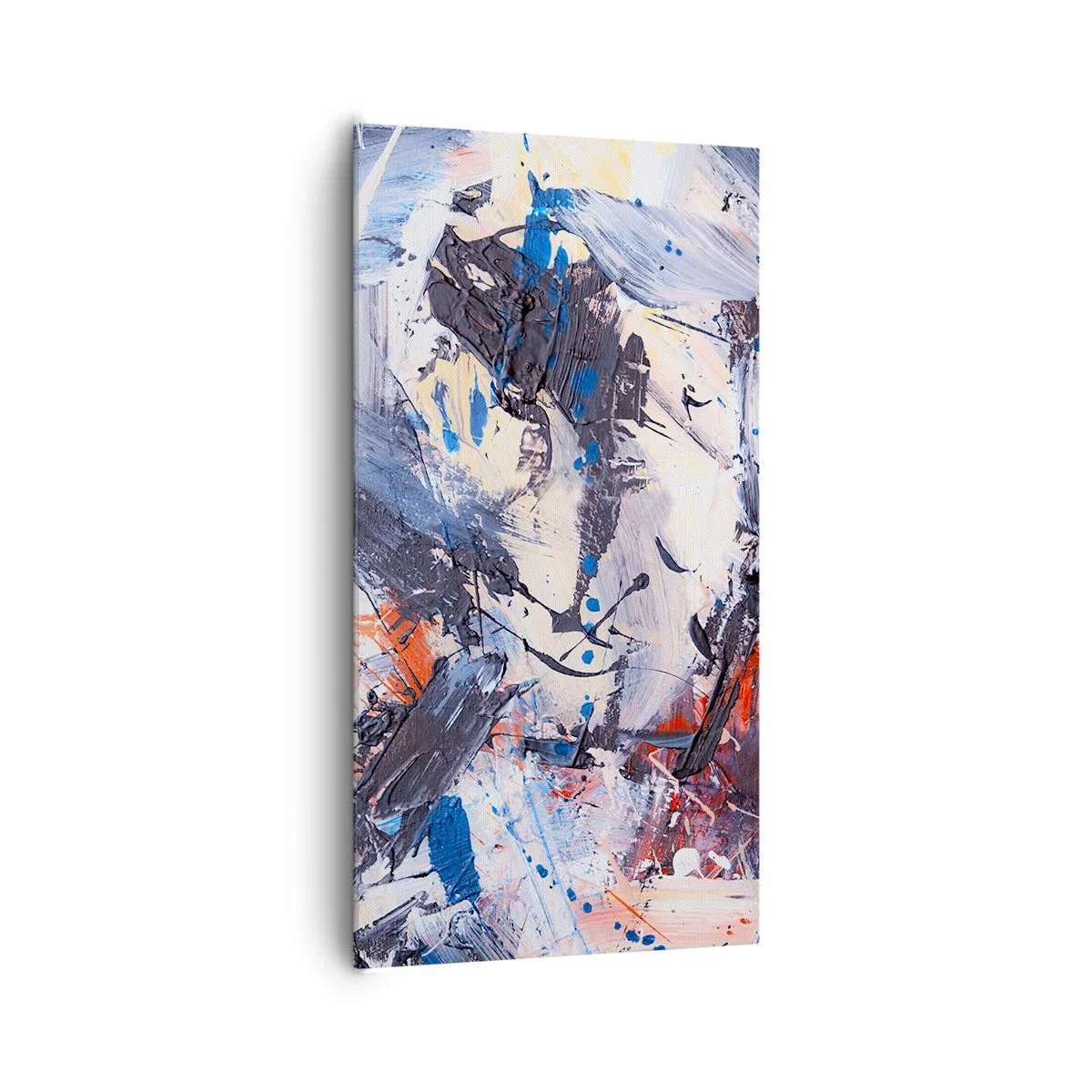 Tablou pe pânză - Dansul nebun al abstracției - 65x120 cm