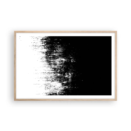 Poster în ramă de stejar deschis - Iar câștigătorul este... - 91x61 cm