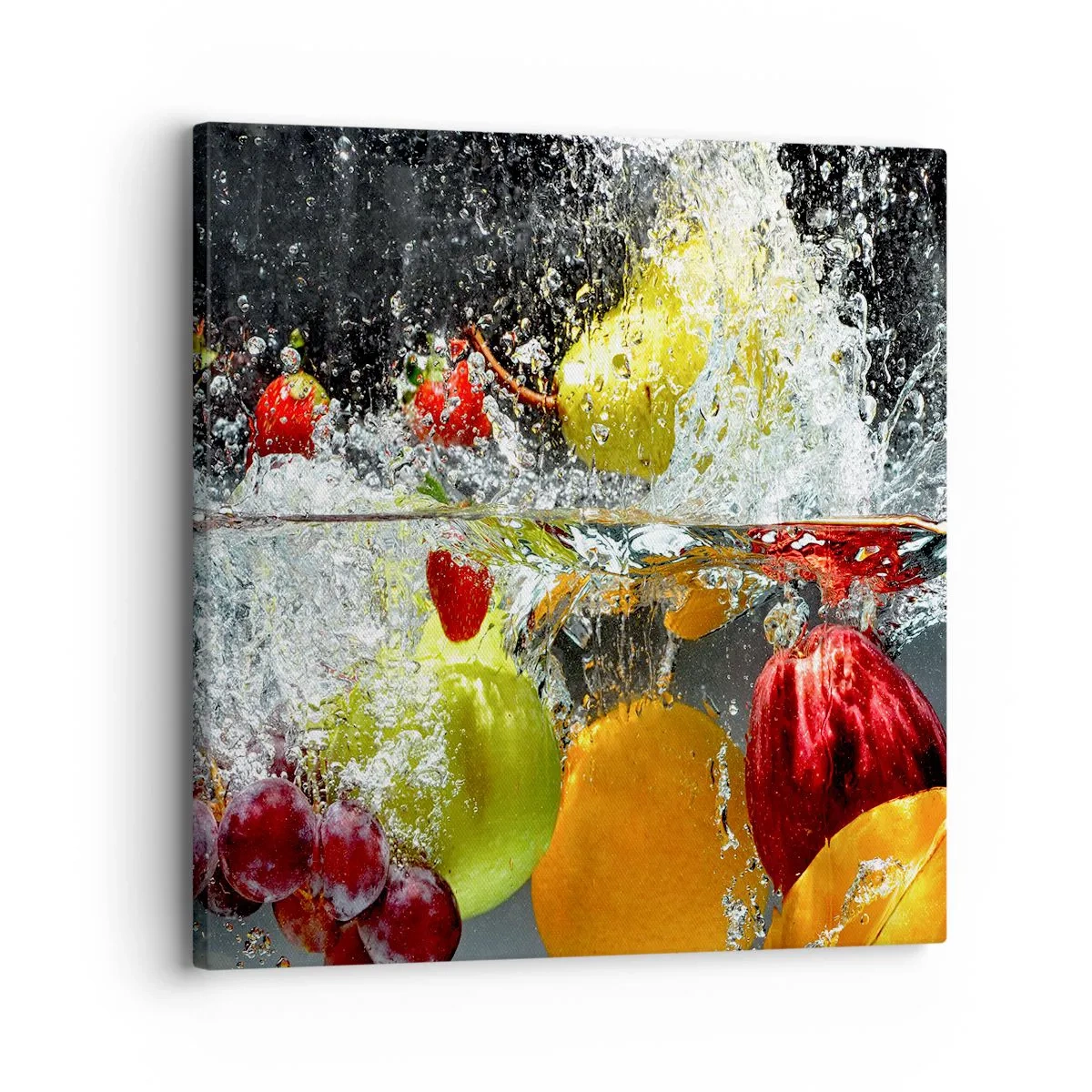 Tablou pe pânză - Răcoritoare cu fructe - 30x30 cm