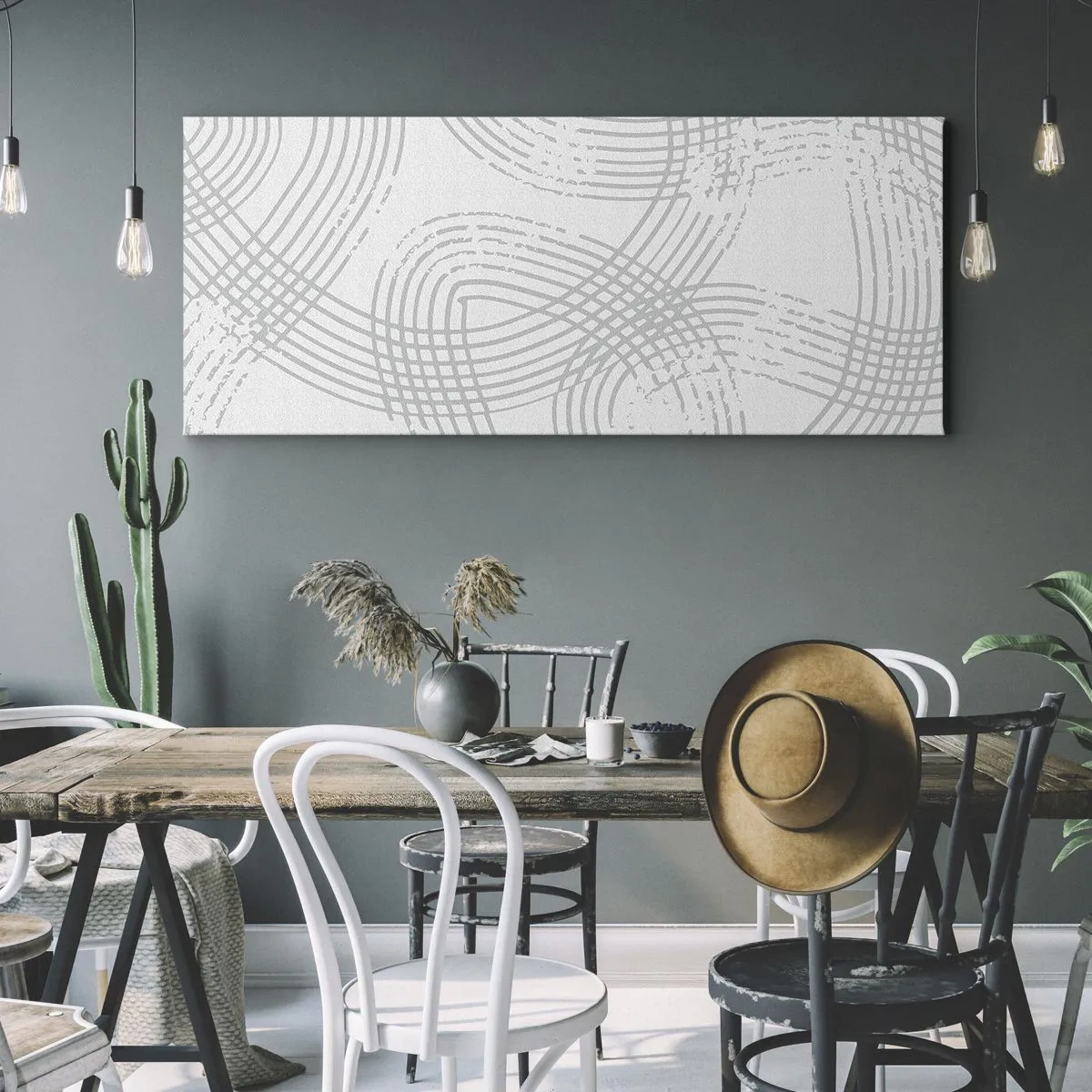 Tablou pe pânză - Nu există o cale ușoară - 100x40 cm