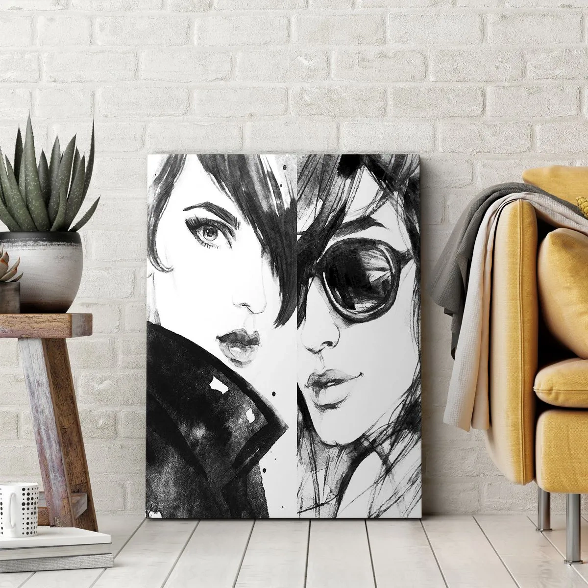 Tablou pe pânză - Frumusețe înmulțită - 50x70 cm