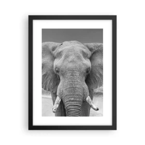 Poster în ramă neagră - Bun venit în lumea mea - 30x40 cm