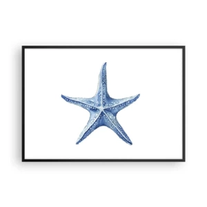 Poster în ramă neagră - Steaua mării - 100x70 cm