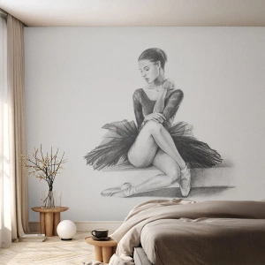 Fototapetă personalizată Premium Canvas - Încântată de dans - Balerină, Dans, Balet