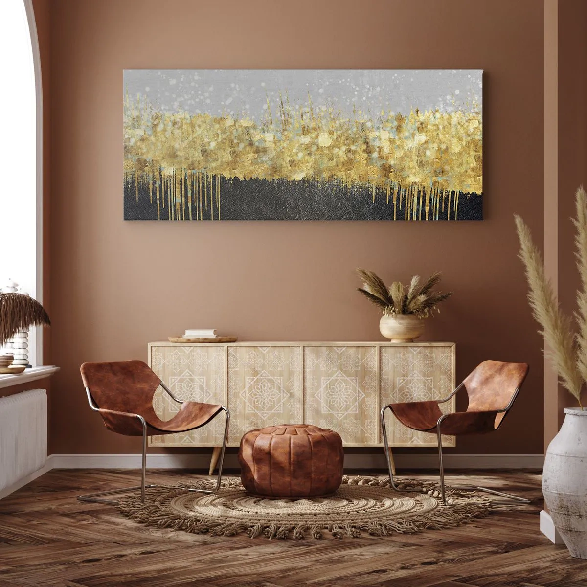 Tablou pe pânză - Înăuntru și în sus - 100x40 cm
