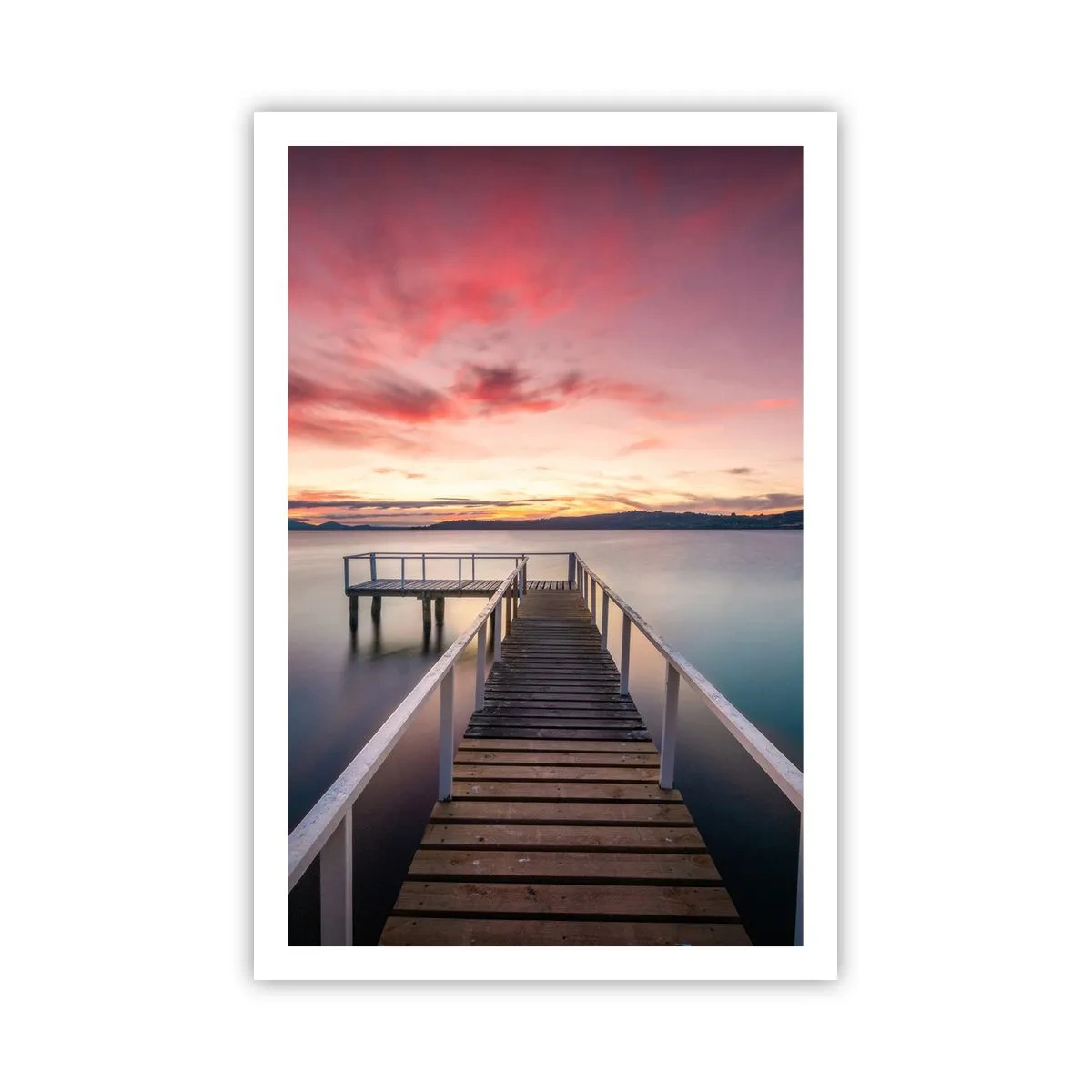 Poster - Flacăra blândă a serii - 61x91 cm