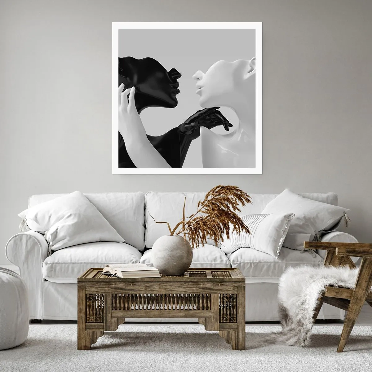 Poster - Atracție - dorință - 60x60 cm