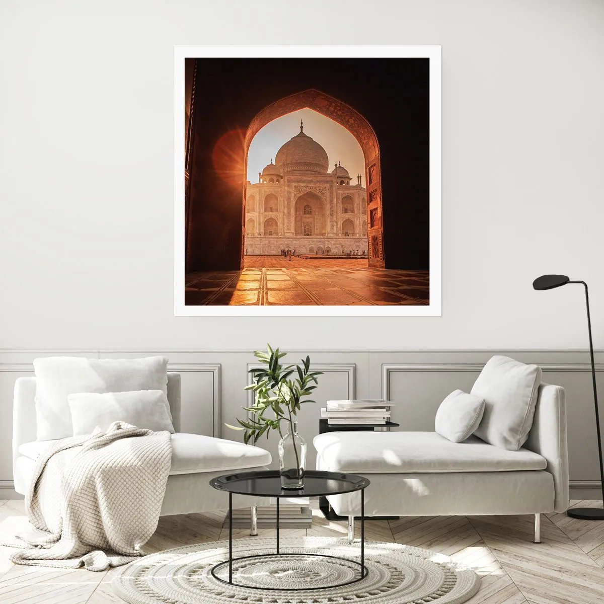 Poster - Un monument al iubirii nepământene - 60x60 cm