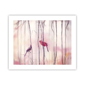 Poster - O poveste din Pădurea Roz - 50x40 cm