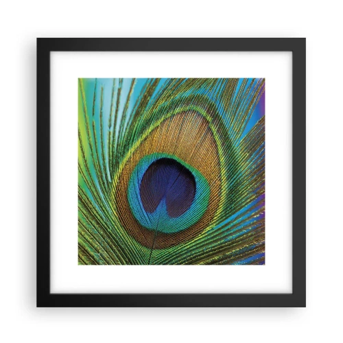 Poster în ramă neagră - Ochi în ochi - 30x30 cm