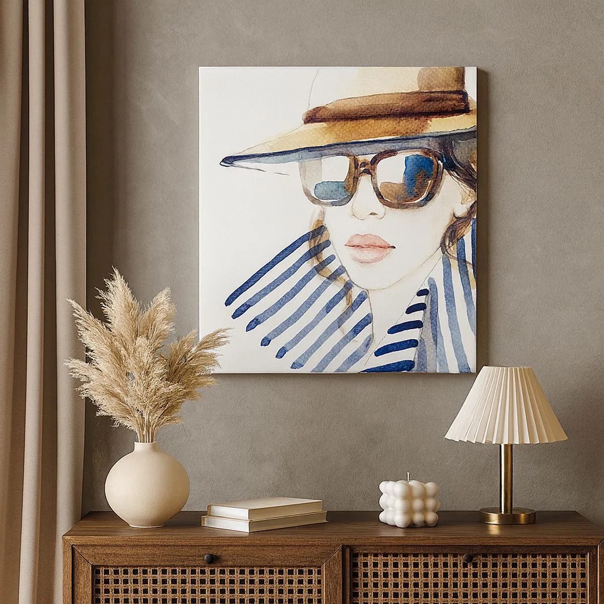 Tablou pe pânză - Bun venit la Florida! - 30x30 cm