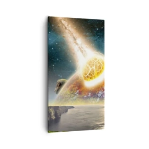Tablou pe pânză - Drama spațială - 55x100 cm