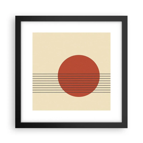 Poster în ramă neagră - În continuare - 30x30 cm