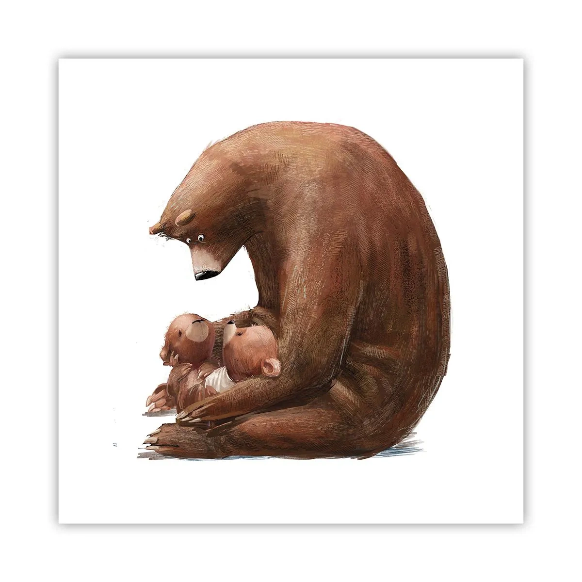 Poster - Vise plăcute, copii - 60x60 cm