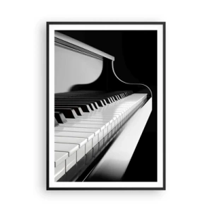 Poster în ramă neagră - Armonia formelor și a culorilor - 70x100 cm