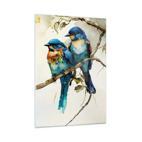 Tablou pe sticlă - Se simte jignit? - 50x70 cm