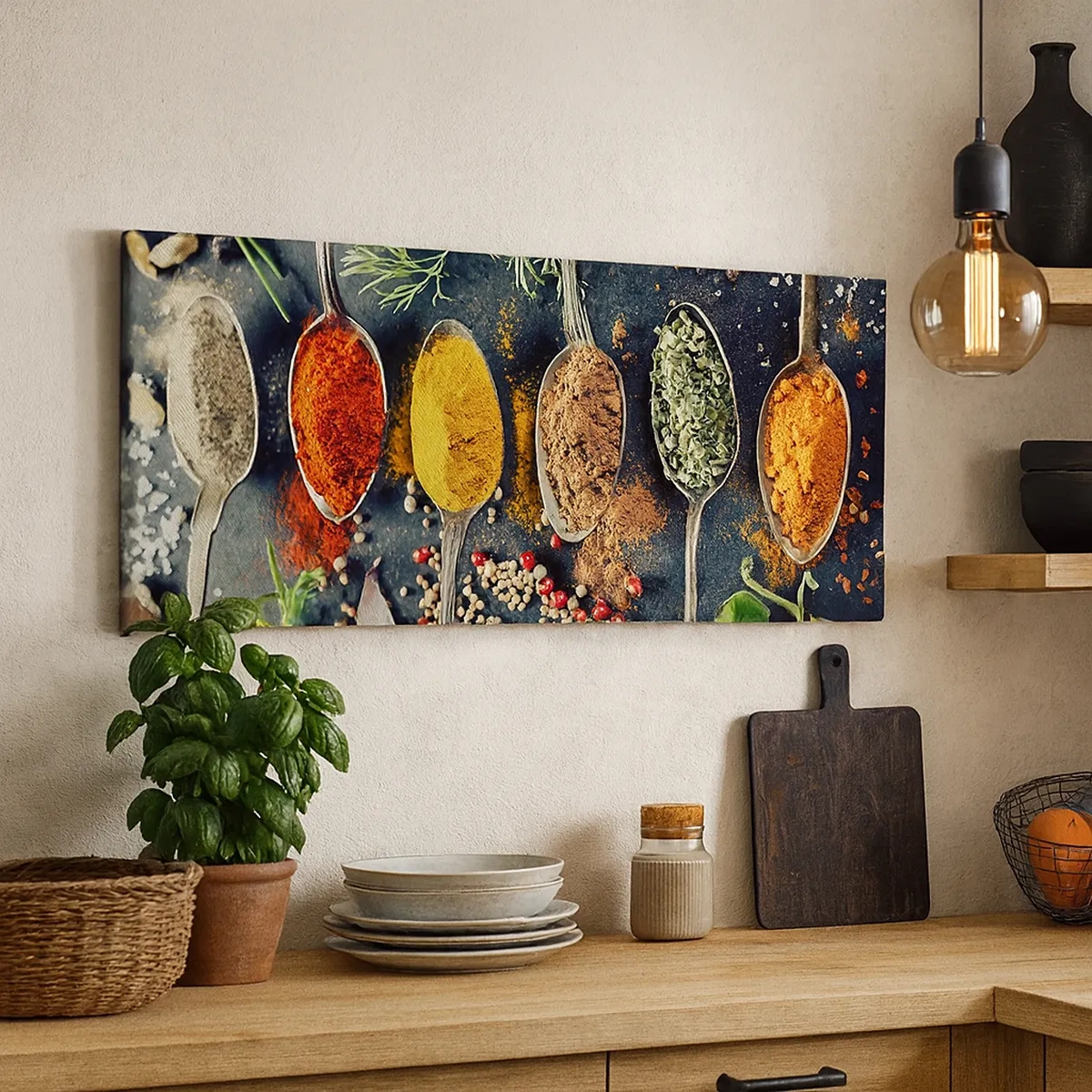 Tablou pe pânză - Magie culinară - 30x30 cm