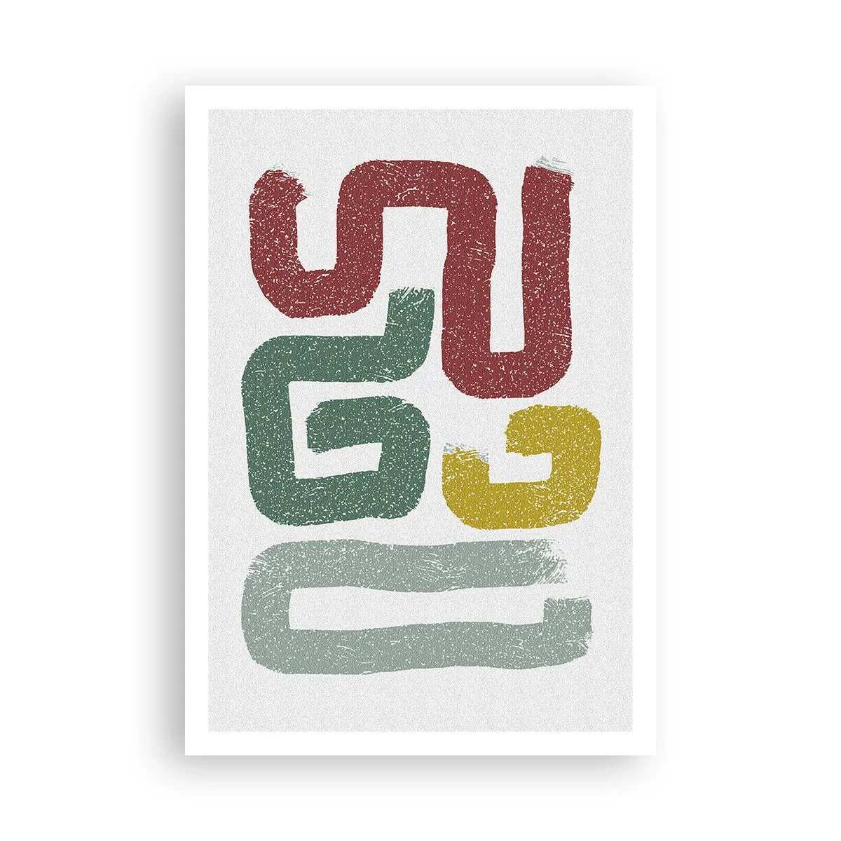 Poster - Într-o limbă necunoscută - 70x100 cm