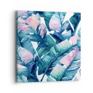 Tablou pe pânză - Într-o livadă de banane - 40x40 cm