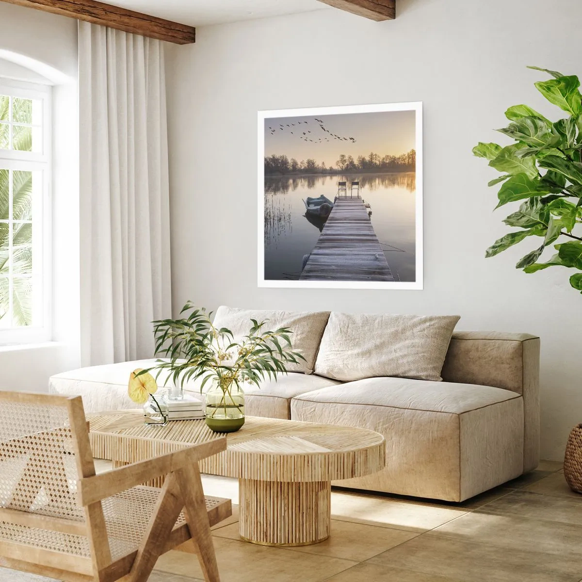 Poster - O să mă întorc în curând - 60x60 cm