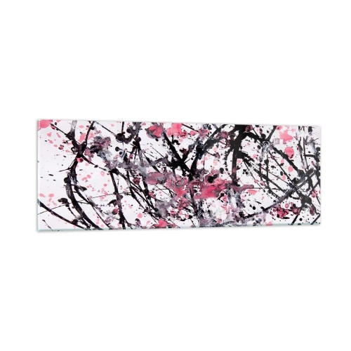 Tablou pe sticlă - Natura trecătoare a vieții - 90x30 cm