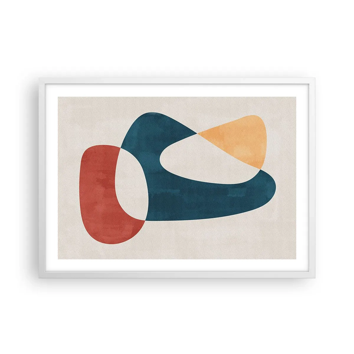 Poster în ramă albă - Influențe și metamorfoze - 70x50 cm