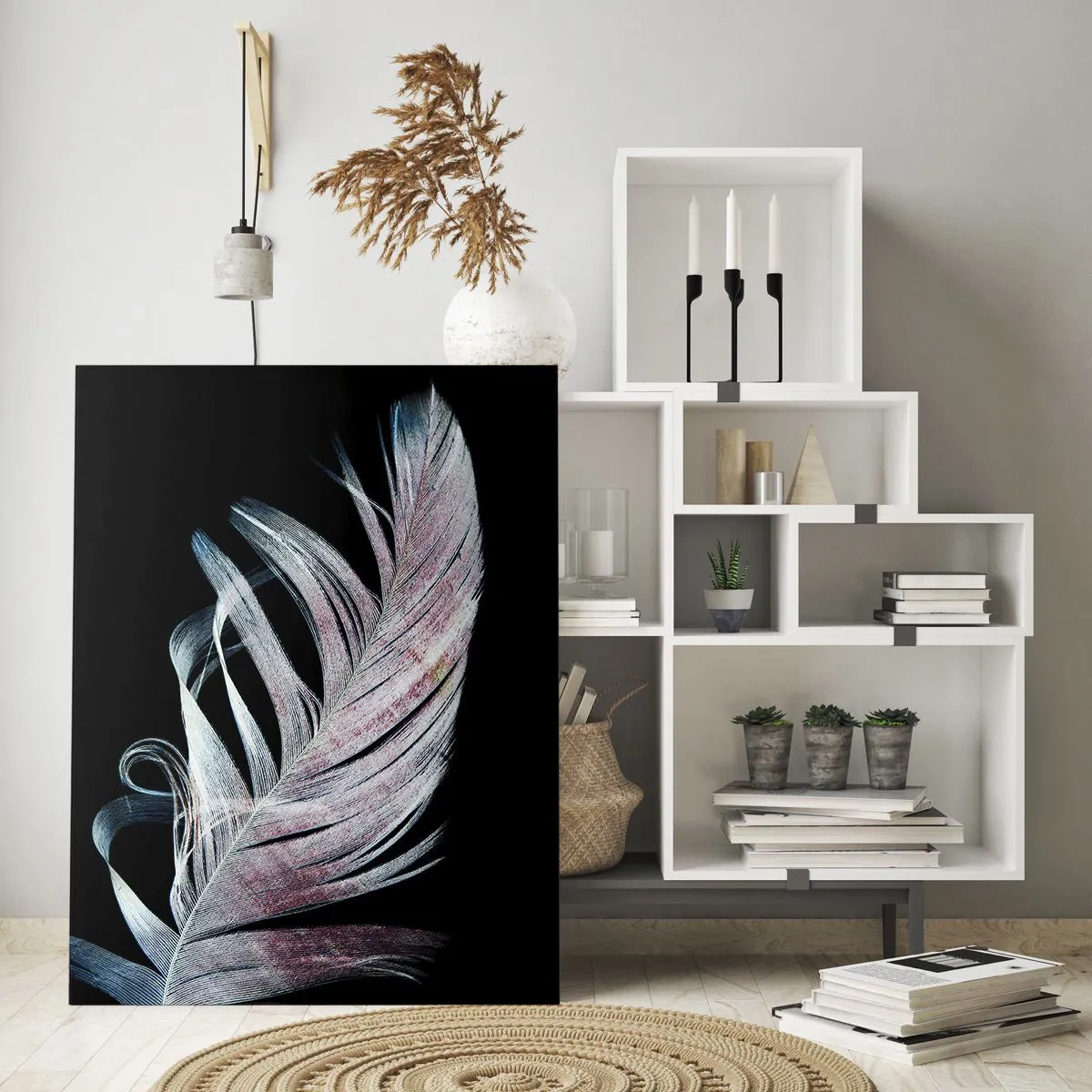 Tablou pe sticlă - Gândește-te la atingere - 70x100 cm