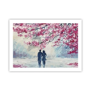 Poster - Plimbare romantică - 70x50 cm