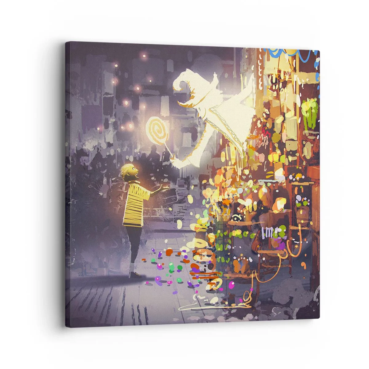 Tablou pe pânză - Vrăjitoria există - 30x30 cm