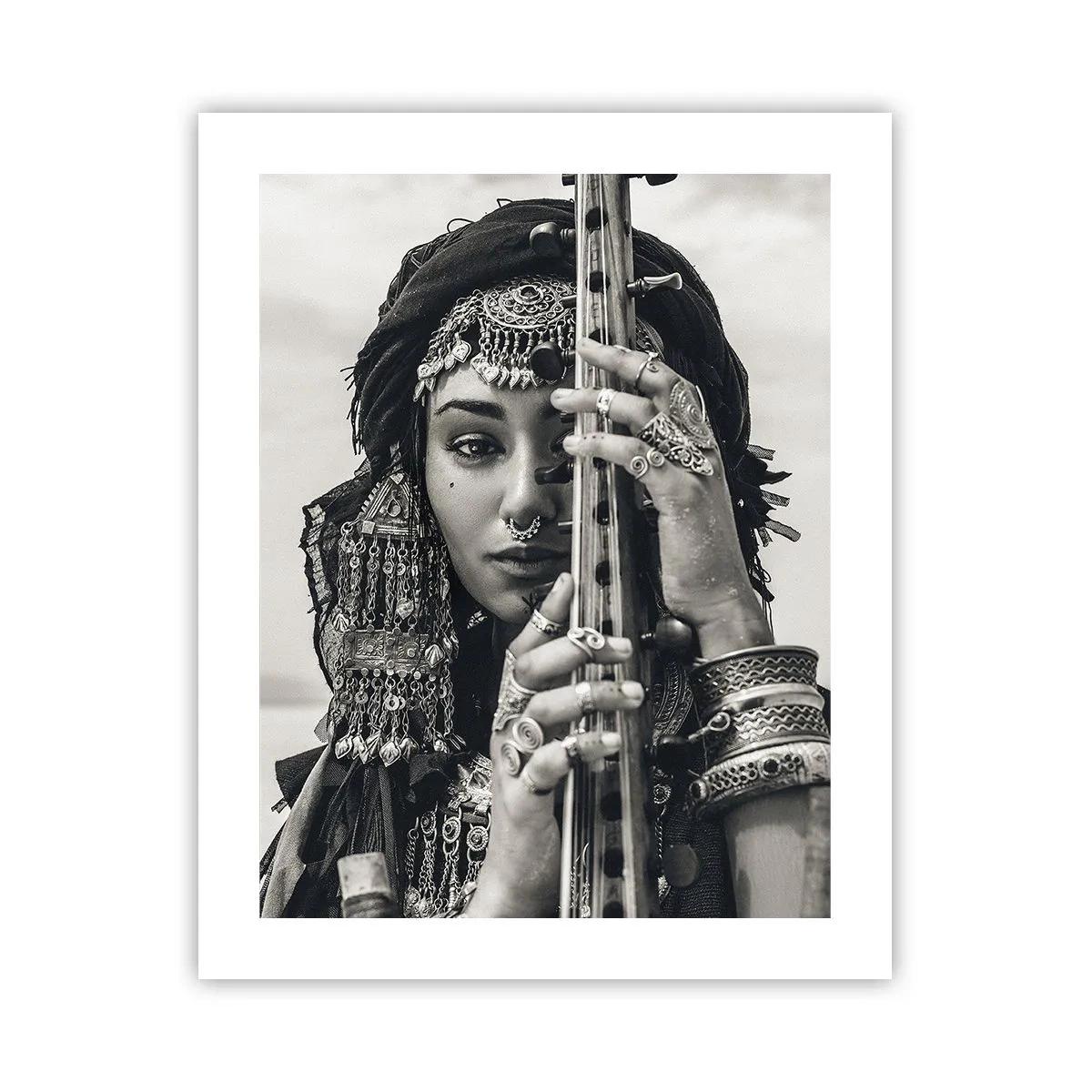 Poster - Muzica orientală în sine - 40x50 cm