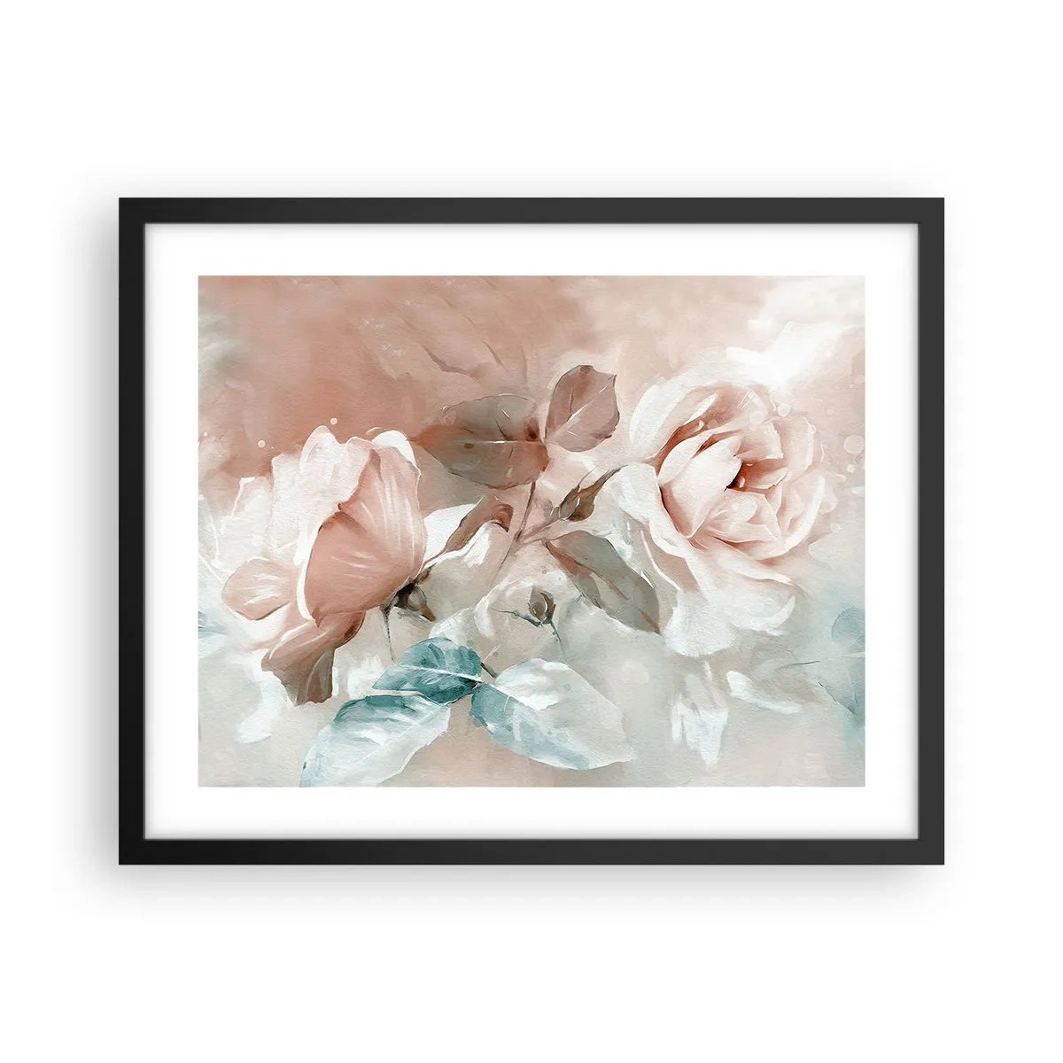 Poster în ramă neagră - Spiritul romantismului - 50x40 cm