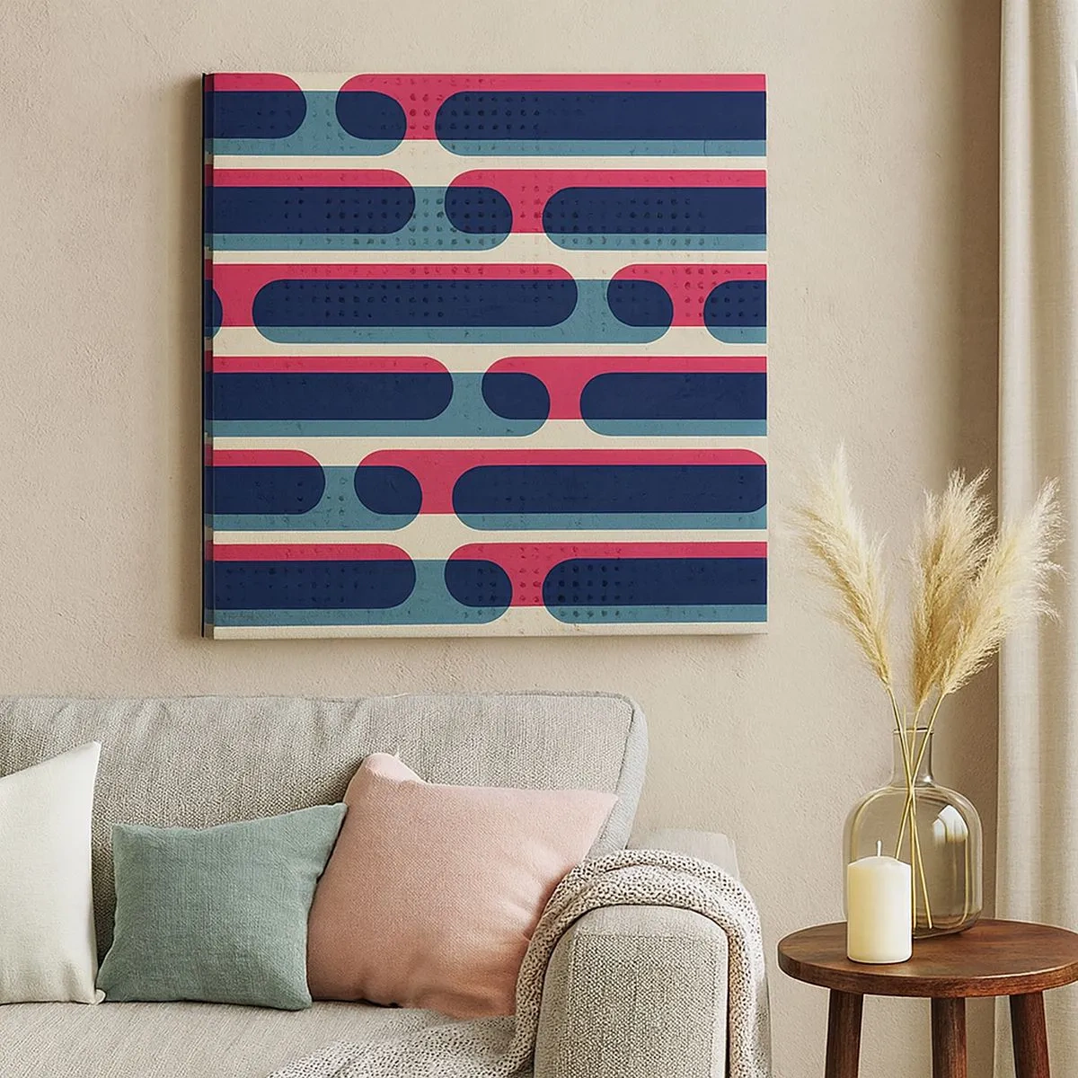 Tablou pe pânză - Înăuntru și înainte - 30x30 cm