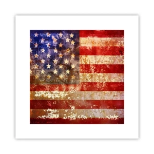 Poster - Gloria nu trece - 30x30 cm