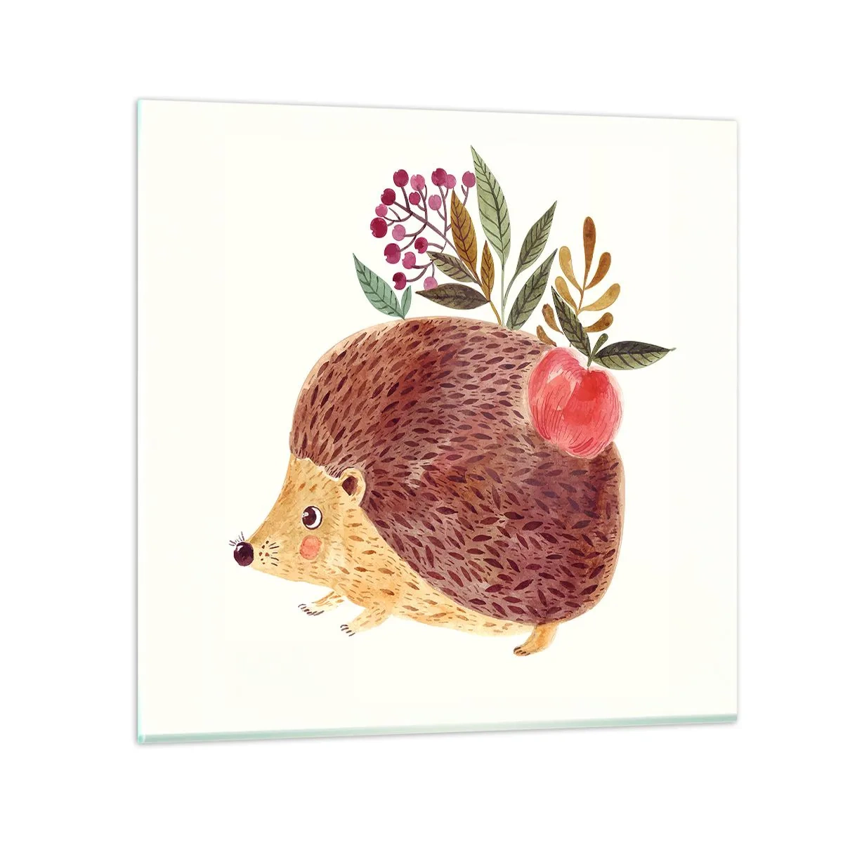 Tablou pe sticlă - Și tu deja mă placi - 40x40 cm