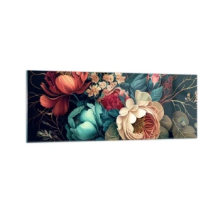 Tablou pe sticlă - Farmecul secolului al XIX-lea - 140x50 cm