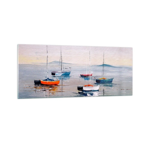 Tablou pe sticlă - O odihnă binemeritată - 100x40 cm