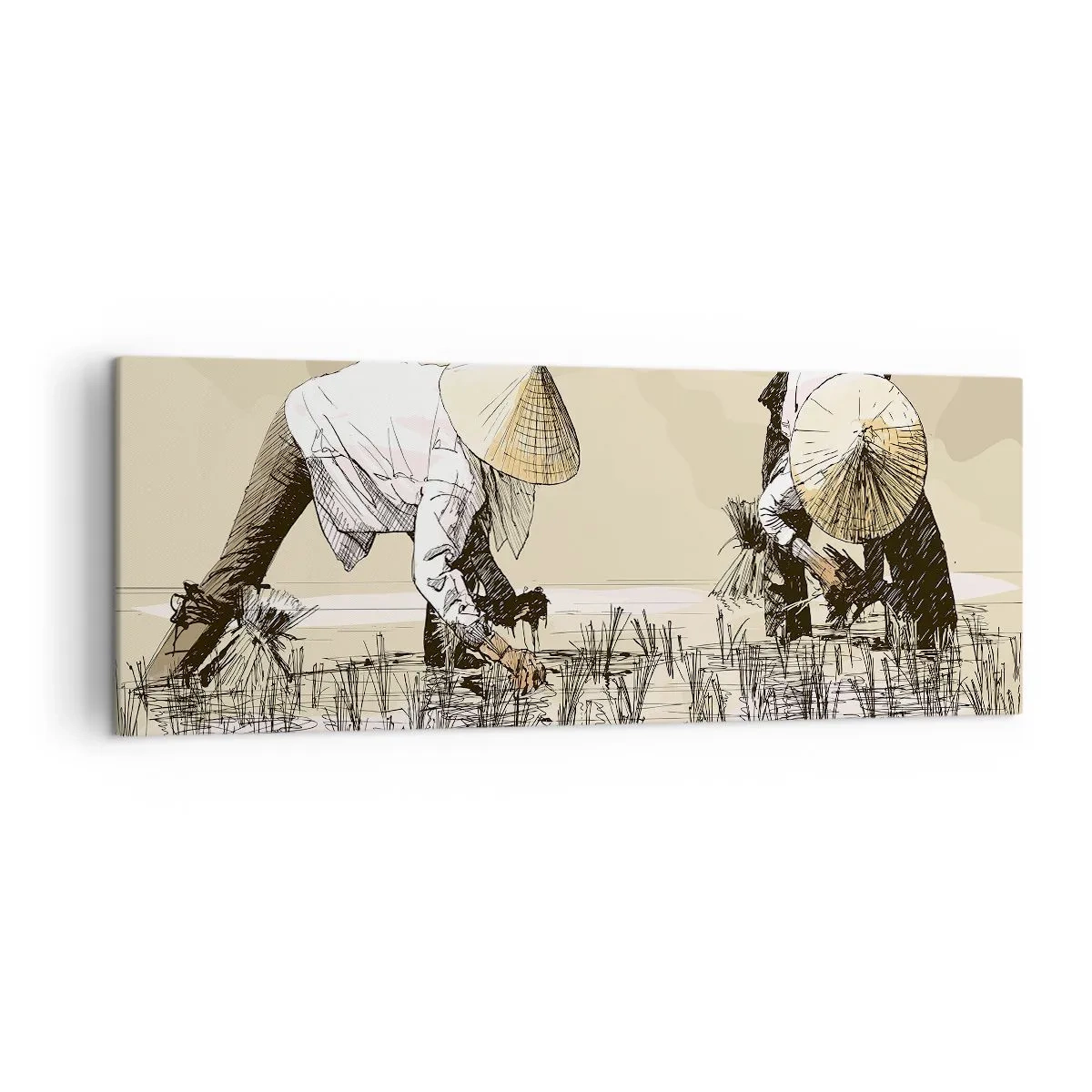 Tablou pe pânză - O recoltă reușită - 140x50 cm