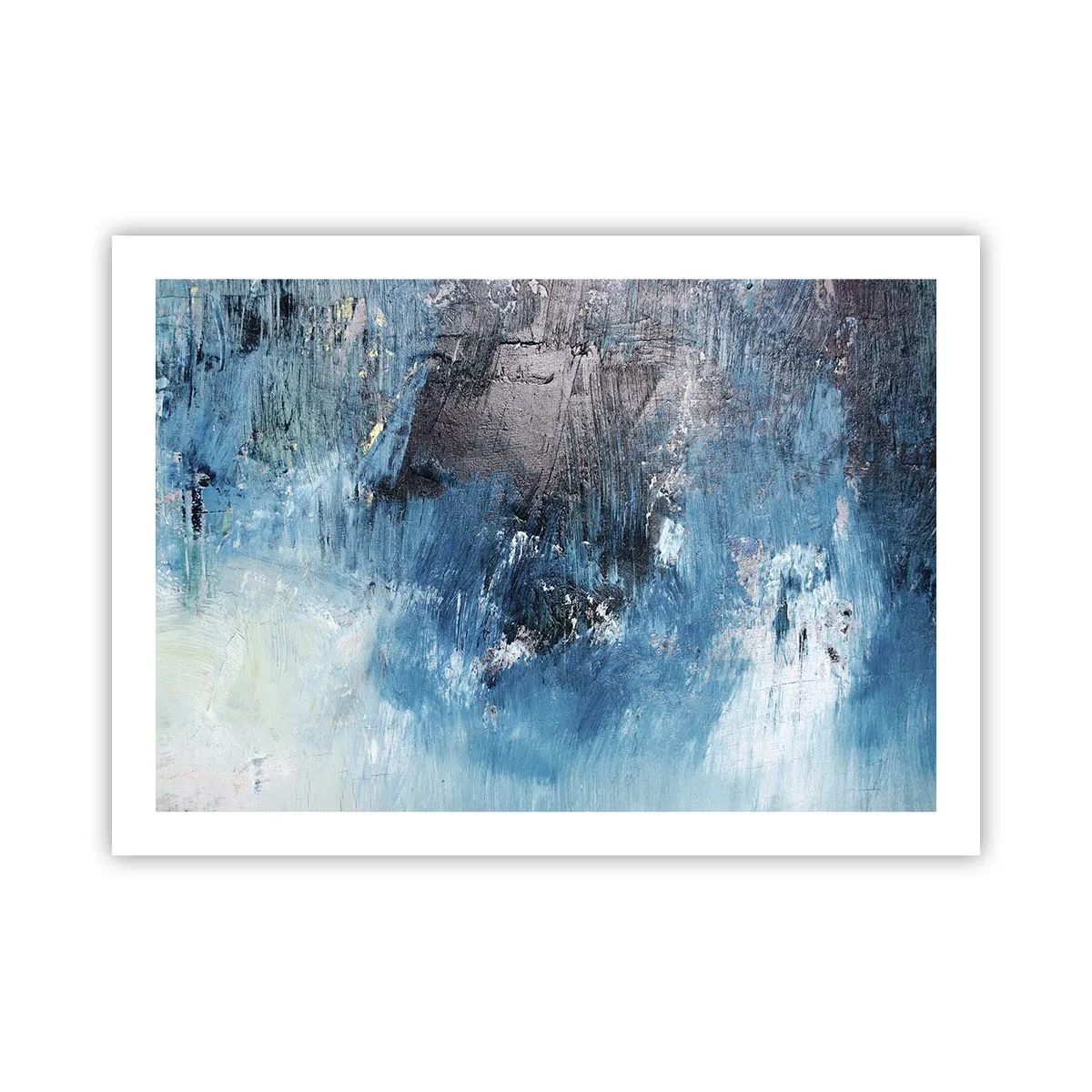 Poster - Rapsodie albastră - 70x50 cm