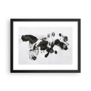 Poster în ramă neagră - Metodă în nebunie? - 40x30 cm