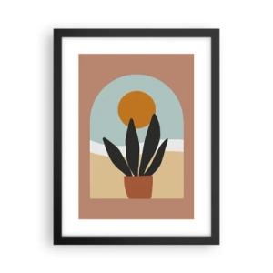 Poster în ramă neagră - Bucurii mici - 30x40 cm